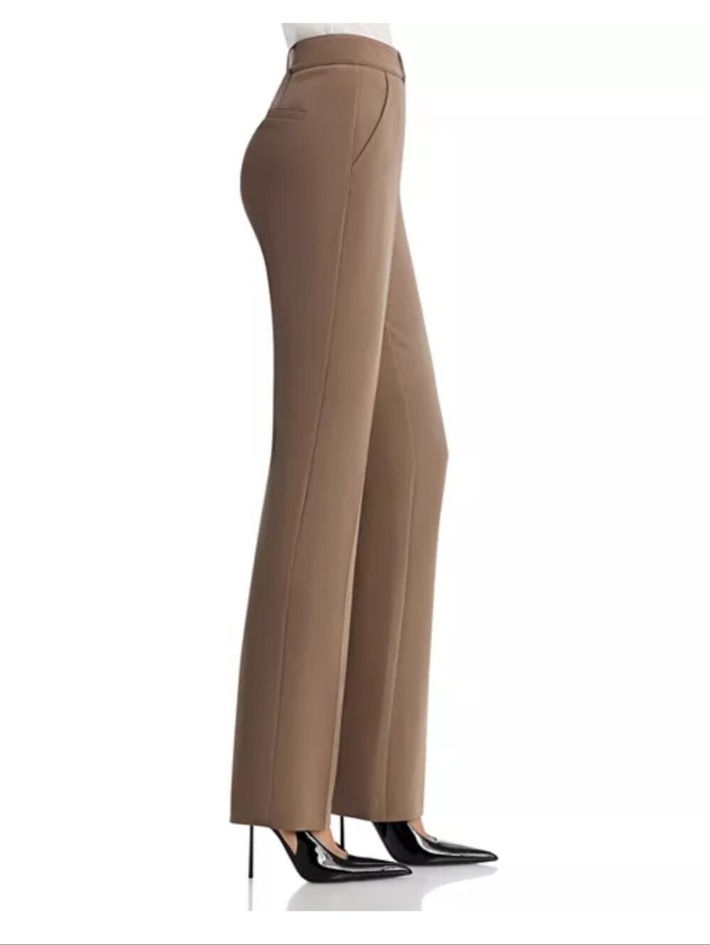 NWT cinq a sept The Kerry Pant Tailored Trousers in Brown Size 4